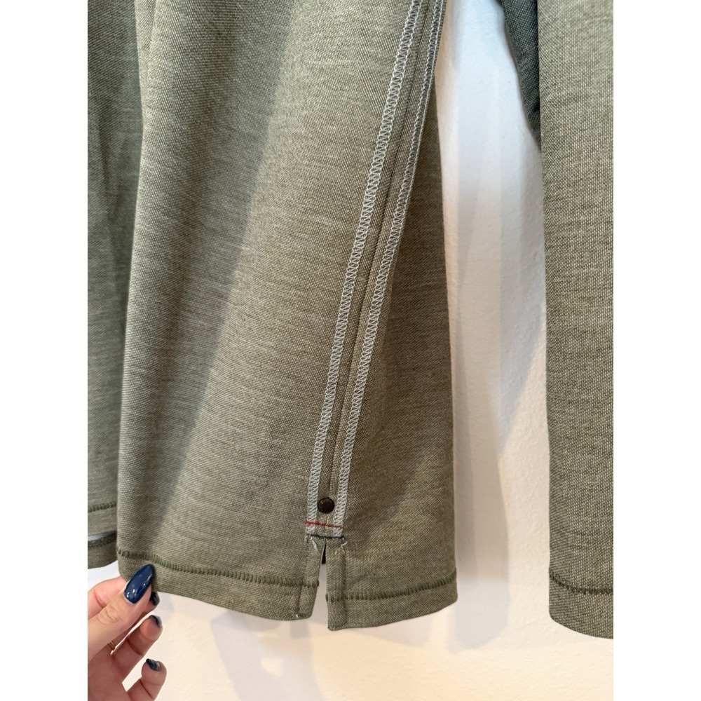 Men Tommy Bahama Long Sleeve 3 Button Green SZ Large. PLEASE CHECK MEASUREMENTS - Picture 5 of 7